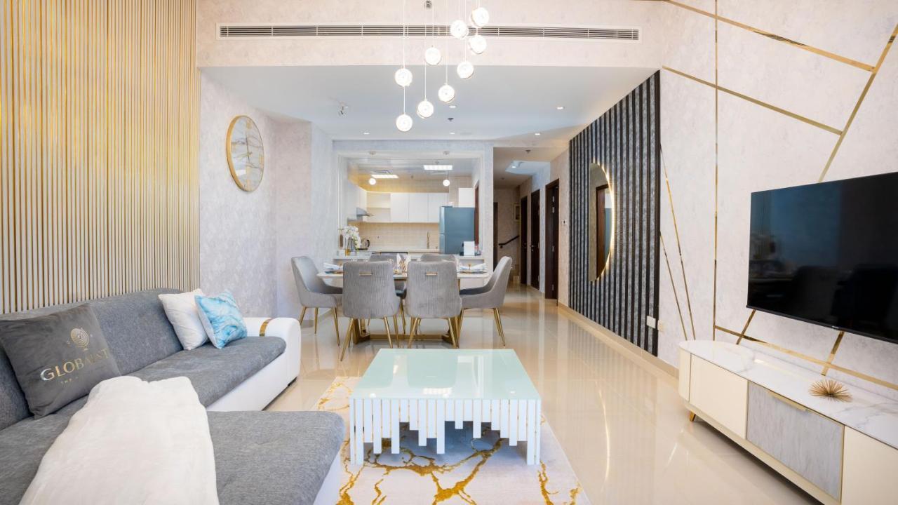Exclusive Retreat Globalstay'S New 3Br Townhouse With Private Pool Dubai Eksteriør billede